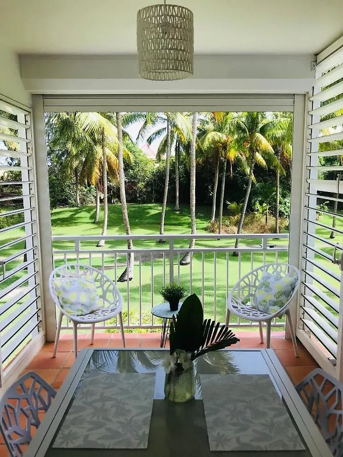 Coeur Tiare Studio Lounge Piscine Plage Cocotiers Saint-Francois
