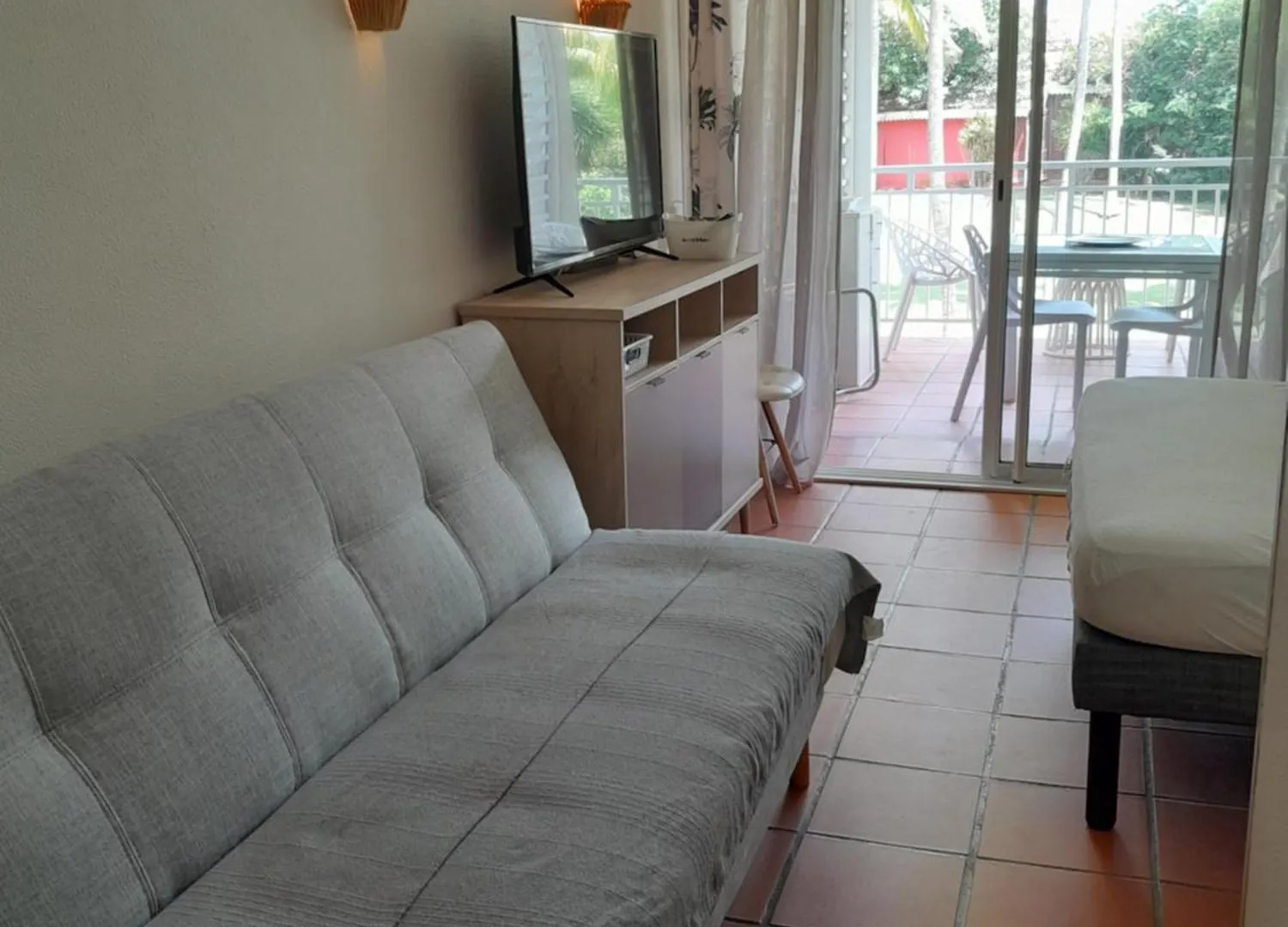Coeur Tiare Studio Lounge Piscine Plage Cocotiers Saint-Francois