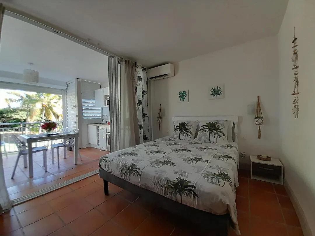 Coeur Tiare Studio Lounge Piscine Plage Cocotiers Saint-Francois  Apartment Saint-Francois (Grande-Terre)