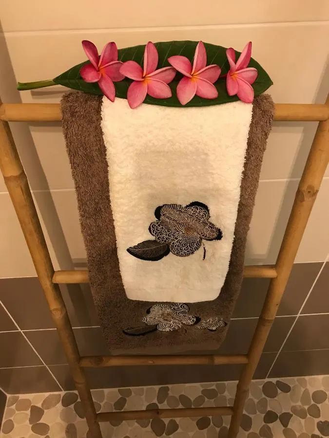 Coeur Tiare Studio Lounge Piscine Plage Cocotiers Сен-Франсуа