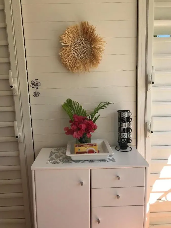 Coeur Tiare Studio Lounge Piscine Plage Cocotiers Сен-Франсуа